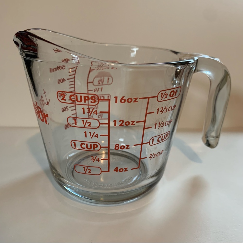 Anchor Measuring Cup - 2 Cups / 16 Ounces
